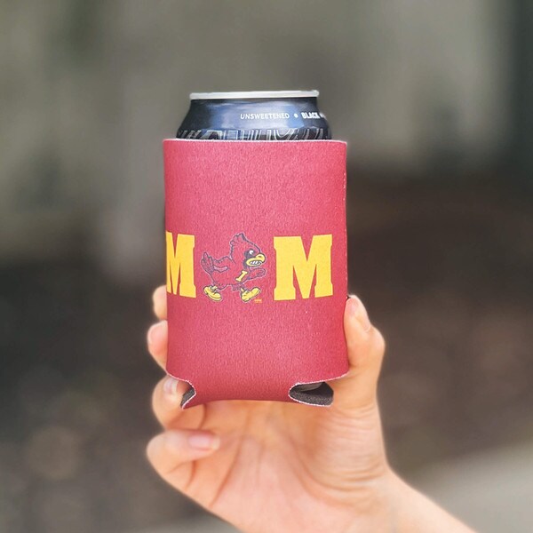 Cardinal Iowa State Walking Cy Mom Cooler 12-ounce